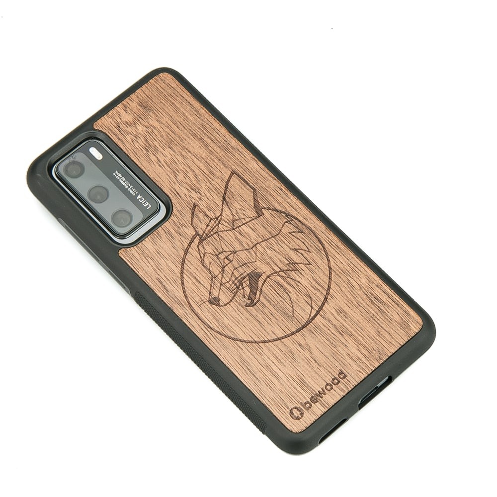 Drewniane Etui Huawei P40 LIS MERBAU (2)