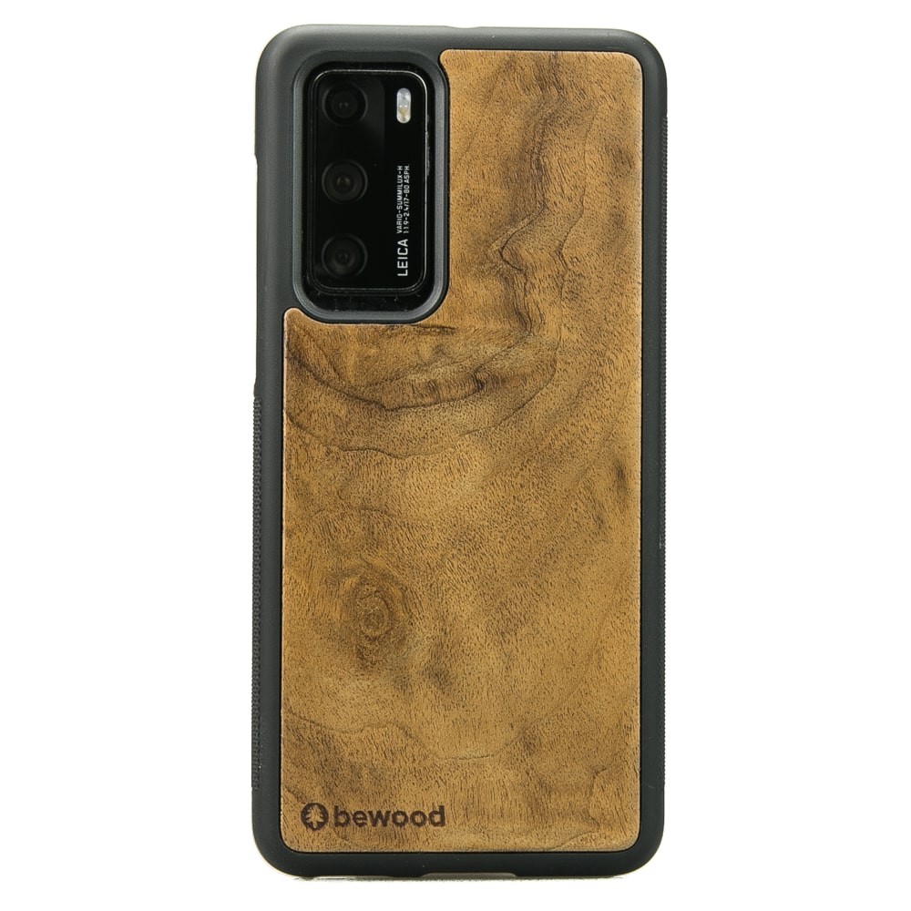 Drewniane Etui Huawei P40 IMBUIA (1)