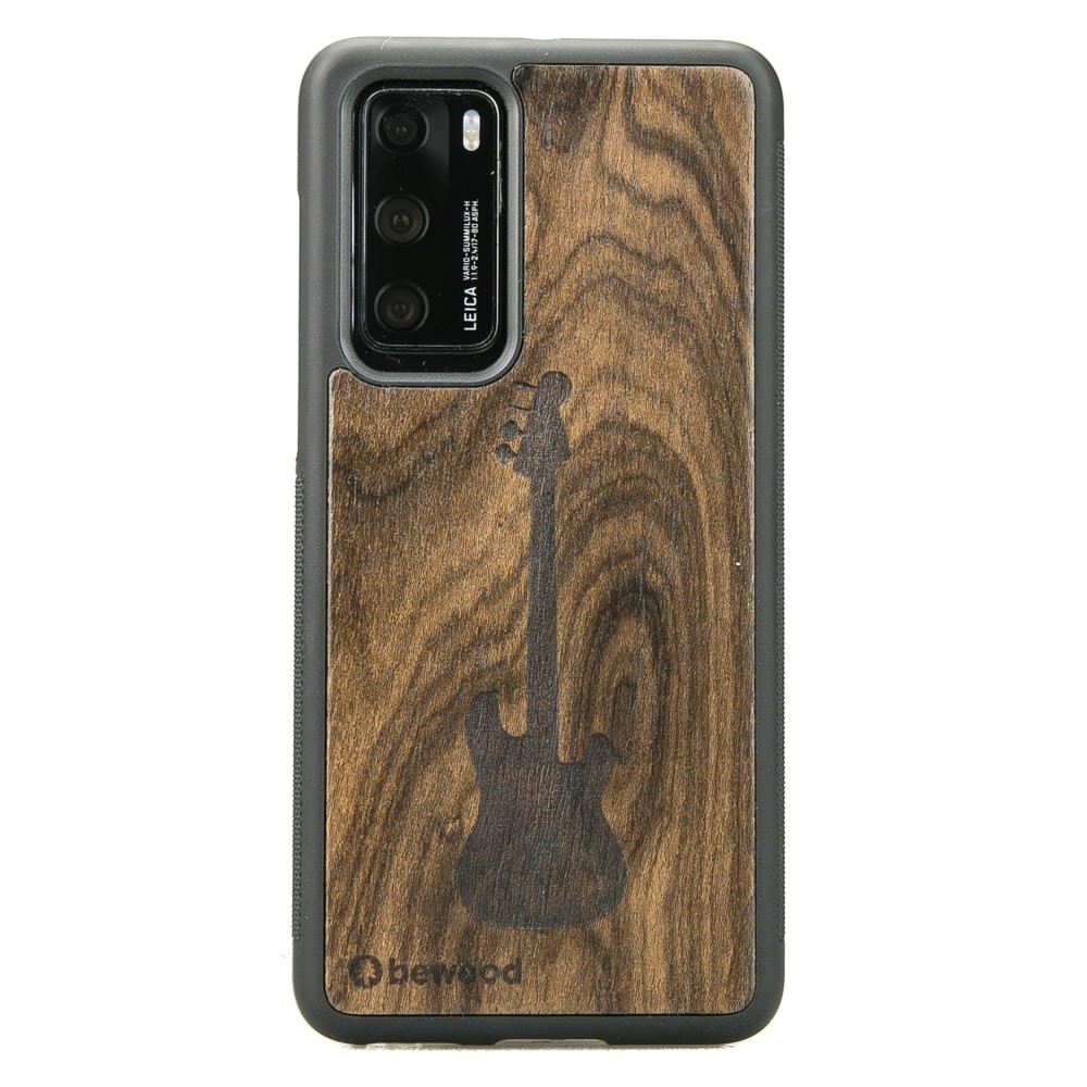 Huawei P40 Guitar Ziricote Wood Case (1)