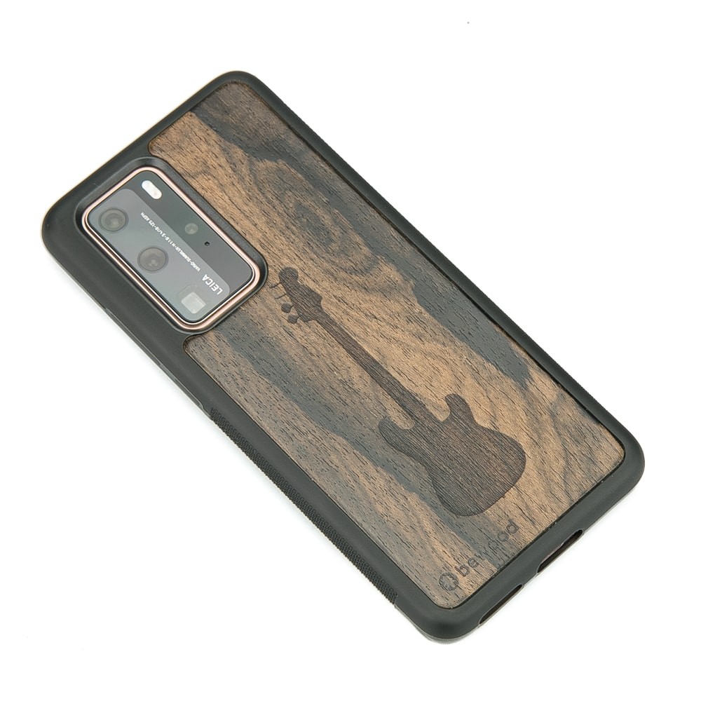 Huawei P40 Pro Guitar Ziricote Wood Case (2)