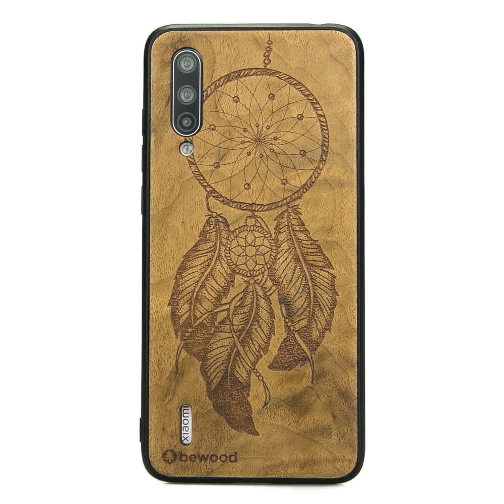 Drewniane Etui Xiaomi Mi 9 Lite ŁAPACZ SNÓW IMBUIA (1)