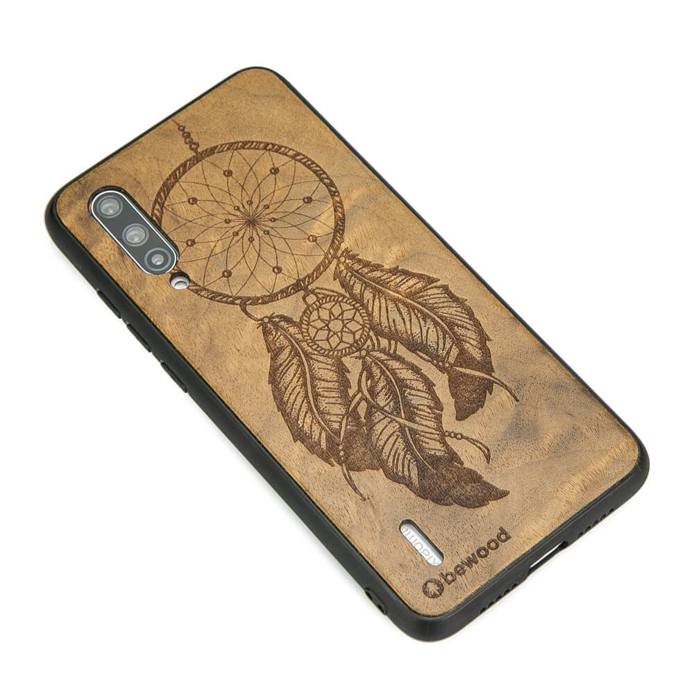 Drewniane Etui Xiaomi Mi 9 Lite ŁAPACZ SNÓW IMBUIA (2)
