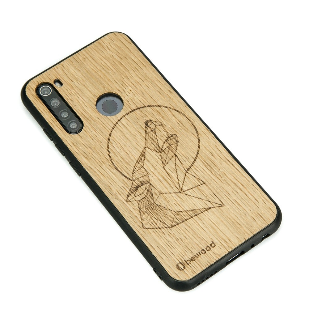 Drewniane Etui Xiaomi Redmi Note 8T WILK DĄB (2)