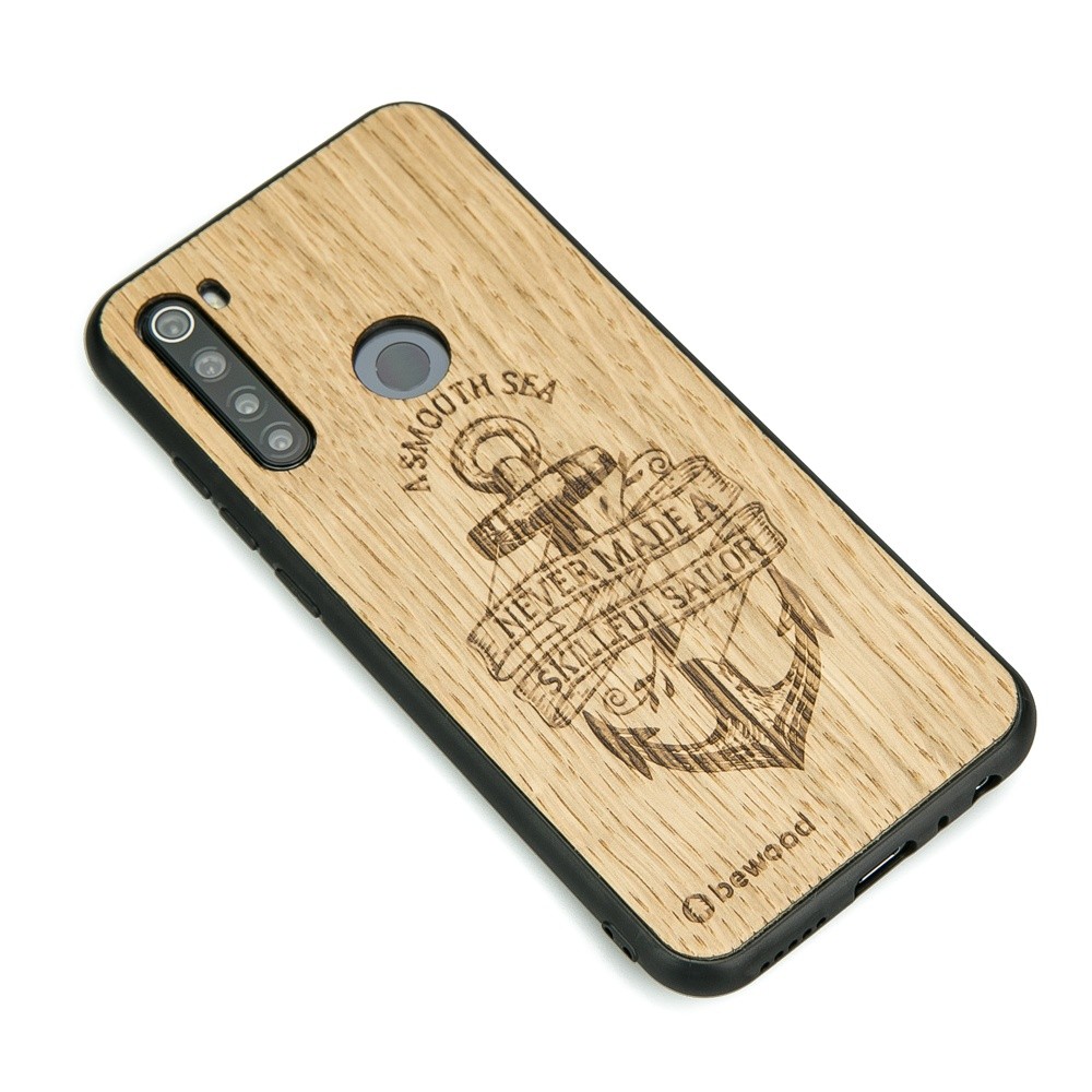 Drewniane Etui Xiaomi Redmi Note 8T KOTWICA DĄB (2)