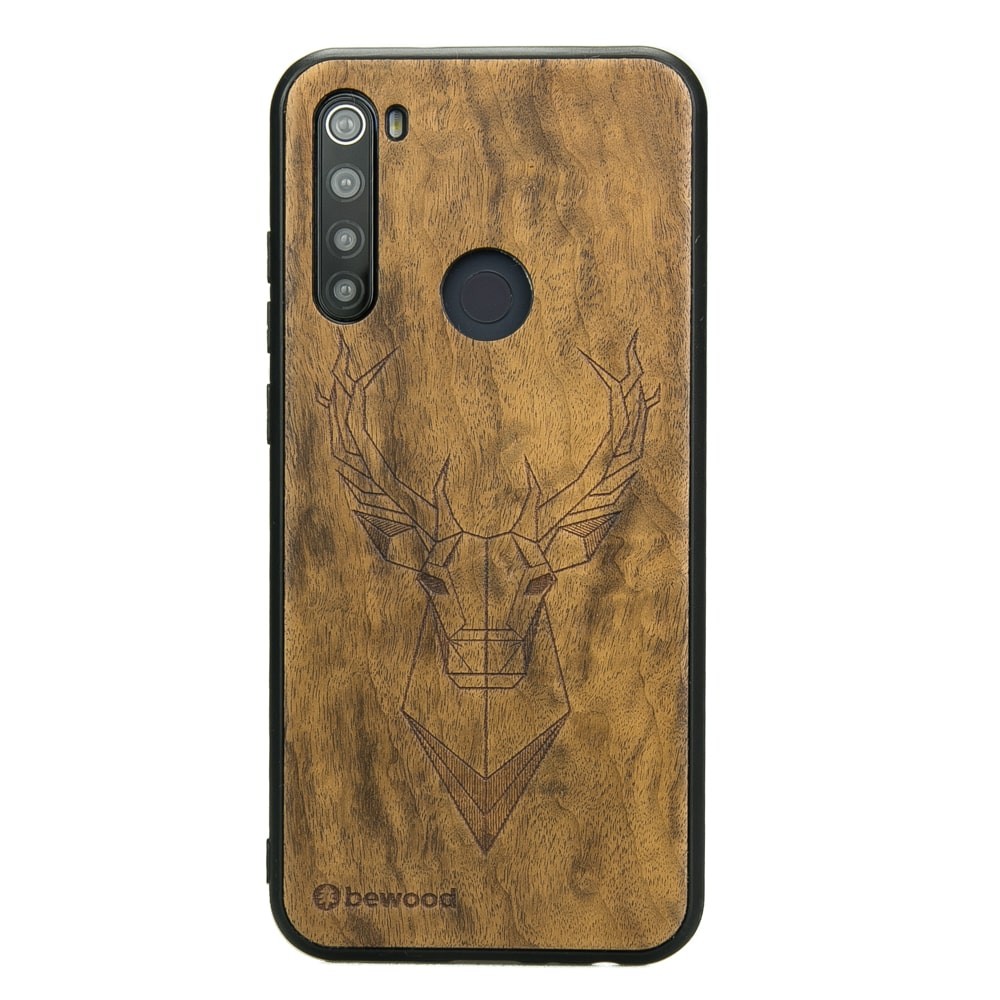 Drewniane Etui Xiaomi Redmi Note 8T JELEŃ IMBUIA (1)