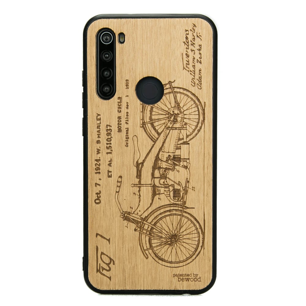 Drewniane Etui Xiaomi Redmi Note 8T HARLEY PATENT ANIEGRE (1)