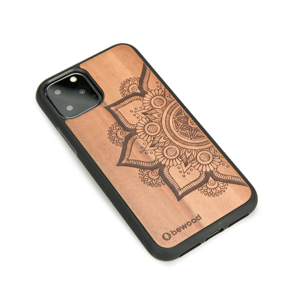 iPhone 11 PRO Mandala Apple Tree Wood Case (2)