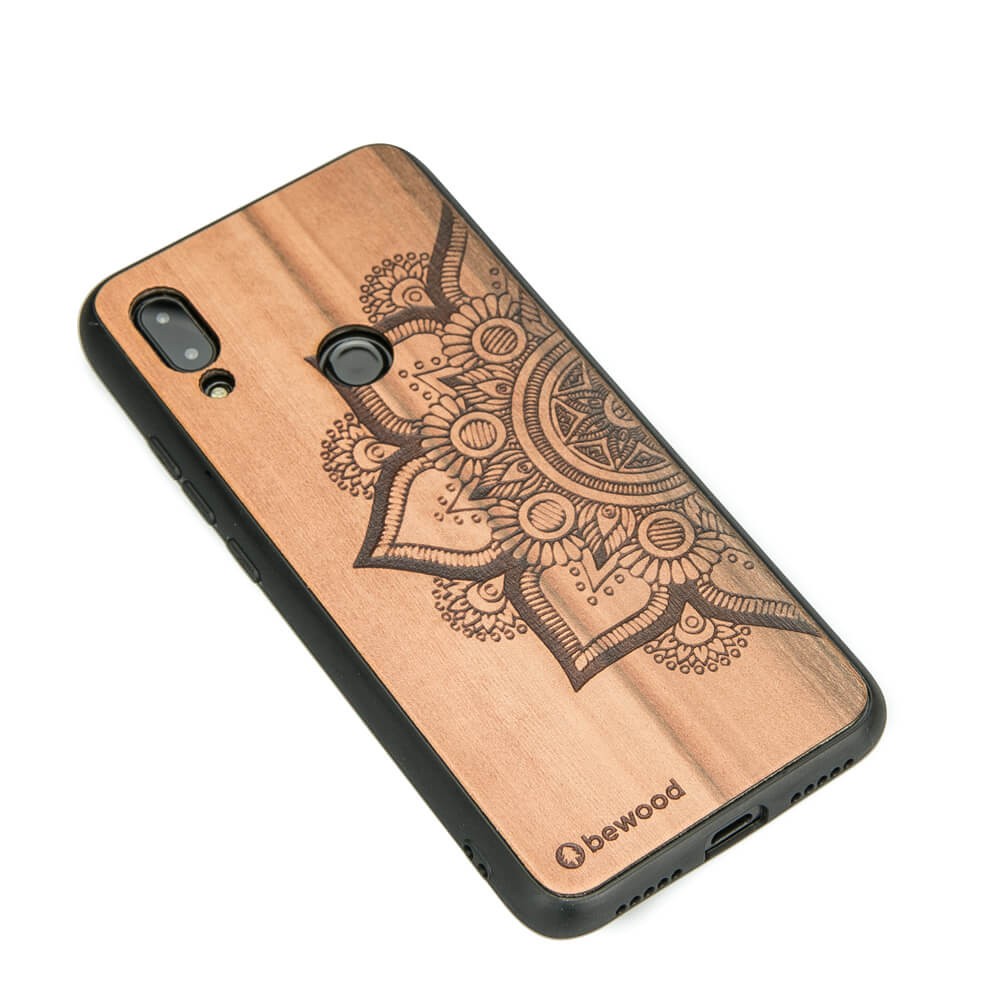 Drewniane Etui Xiaomi Redmi 7 MANDALA JABŁOŃ (2)