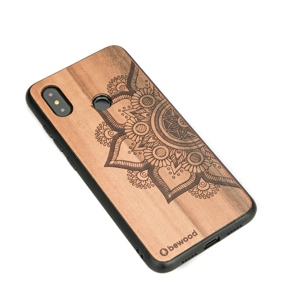Drewniane Etui Xiaomi Mi 8 MANDALA JABŁOŃ (2)