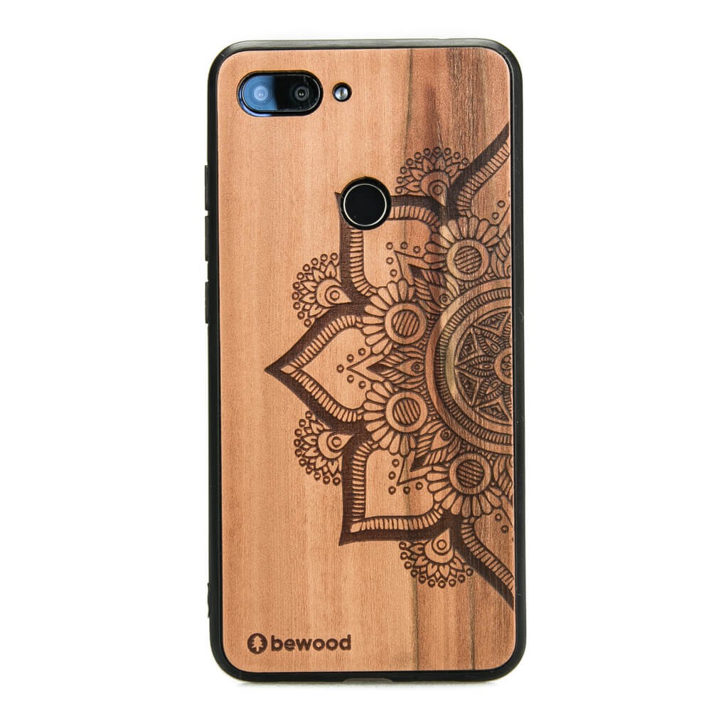 Drewniane Etui Xiaomi Mi 8 Lite MANDALA JABŁOŃ (1)