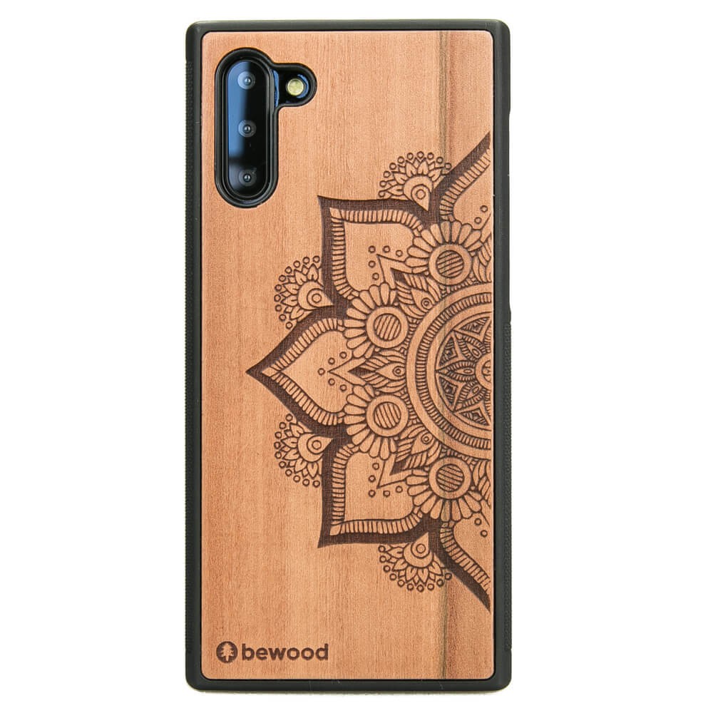 Drewniane Etui na Samsung Galaxy NOTE 10 MANDALA JABŁOŃ (1)