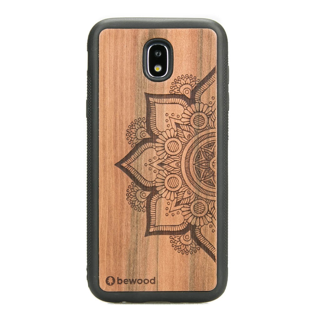 Drewniane Etui na Samsung Galaxy J7 2017 MANDALA JABŁOŃ (1)