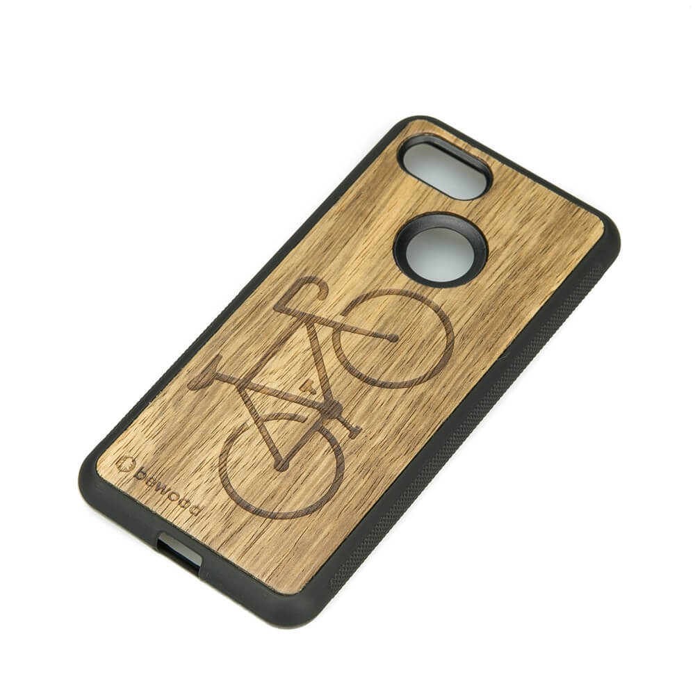 Drewniane Etui Google Pixel 3 ROWER LIMBA (2)