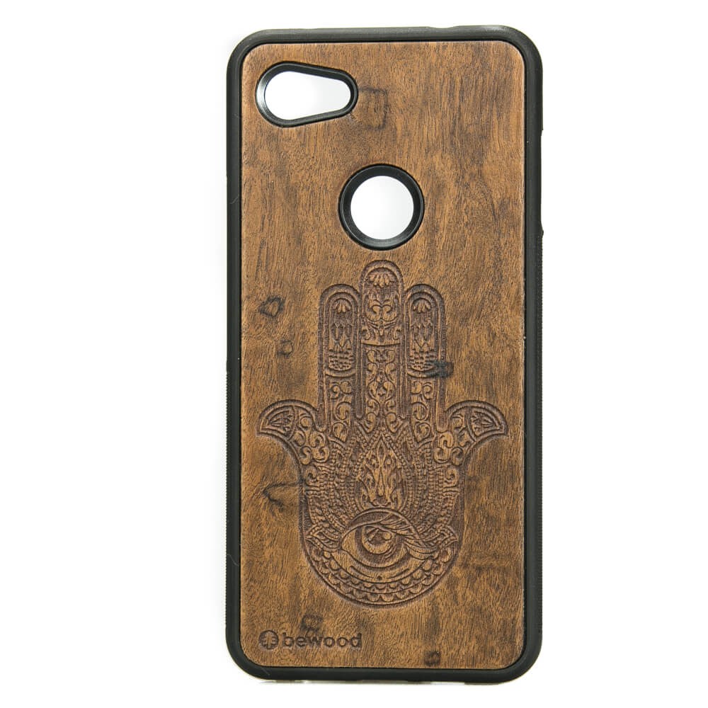 Drewniane Etui Google Pixel 3A XL HAMSA IMBUIA (1)
