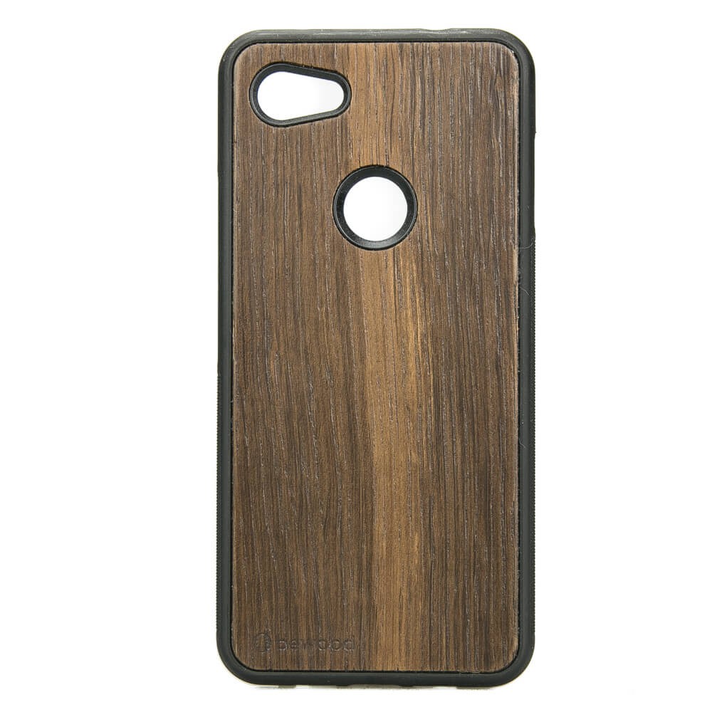 Drewniane Etui Google Pixel 3A XL DĄB WĘDZONY (1)