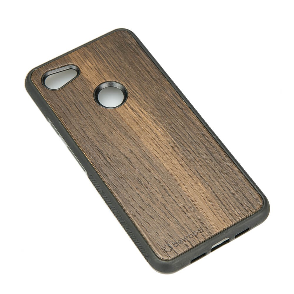 Drewniane Etui Google Pixel 3A XL DĄB WĘDZONY (2)