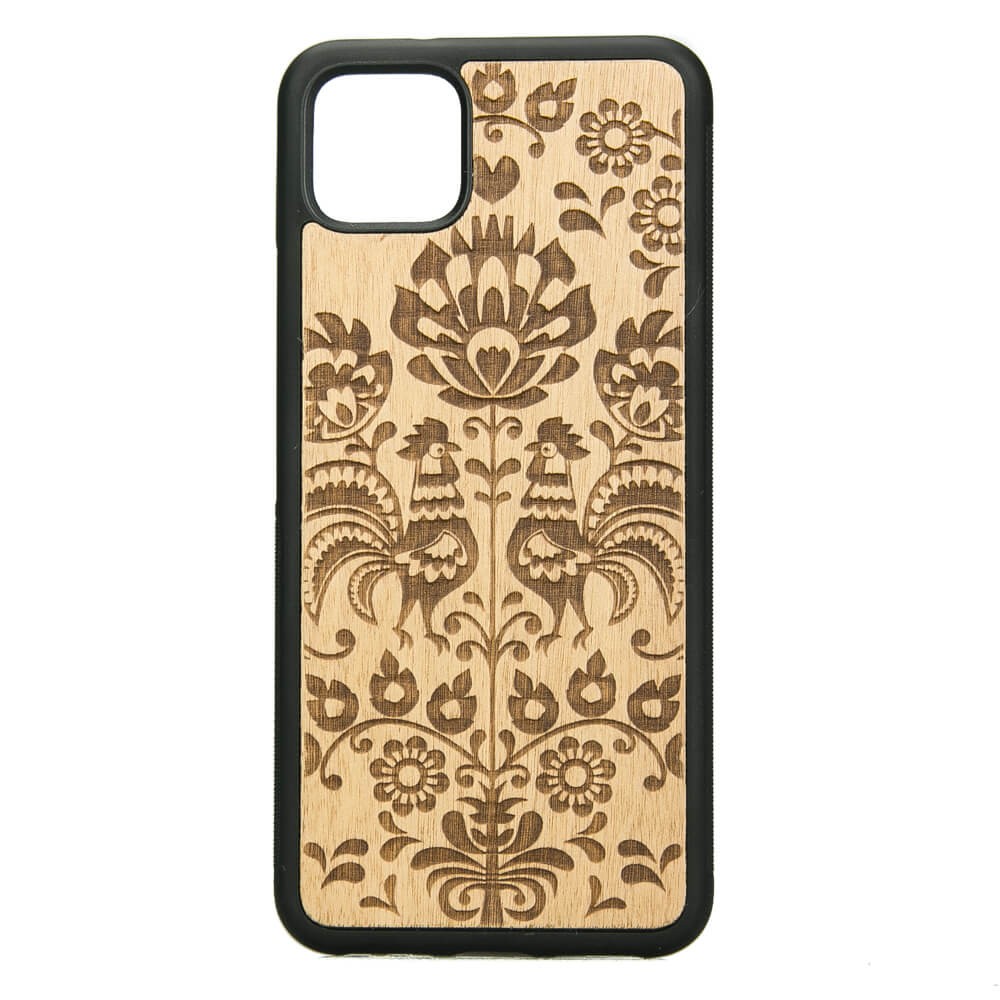 Drewniane Etui Google Pixel 4 POLSKI FOLK ANIEGRE (1)