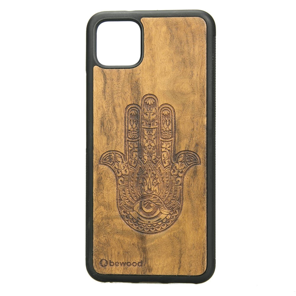 Drewniane Etui Google Pixel 4XL HAMSA IMBUIA (1)