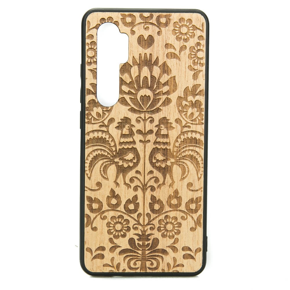 Drewniane Etui Xiaomi Mi Note 10 Lite POLSKI FOLK ANIEGRE (1)