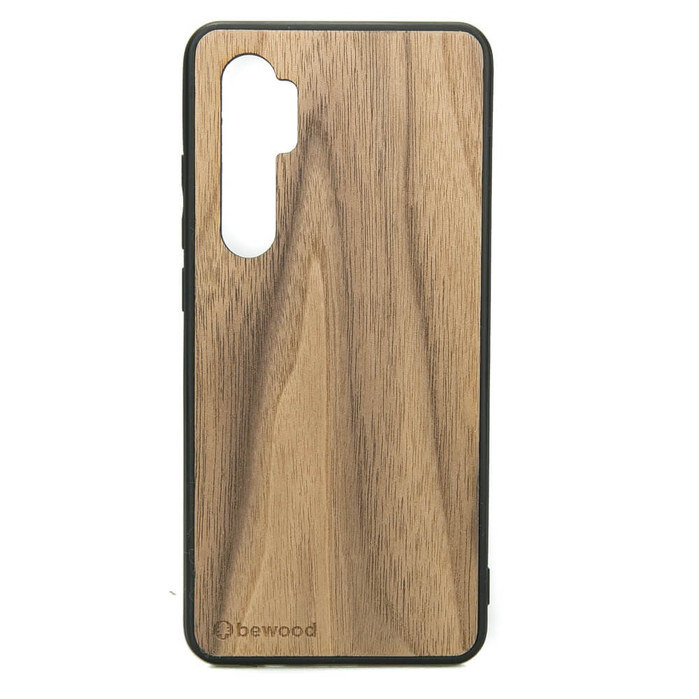 Xiaomi Mi Note 10 Lite American Walnut Wood Case (1)
