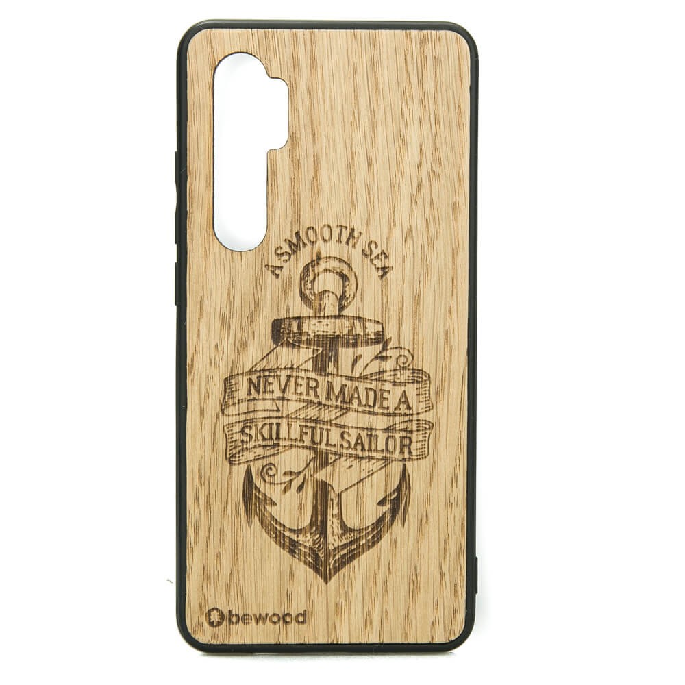 Drewniane Etui Xiaomi Mi Note 10 Lite KOTWICA DĄB (1)