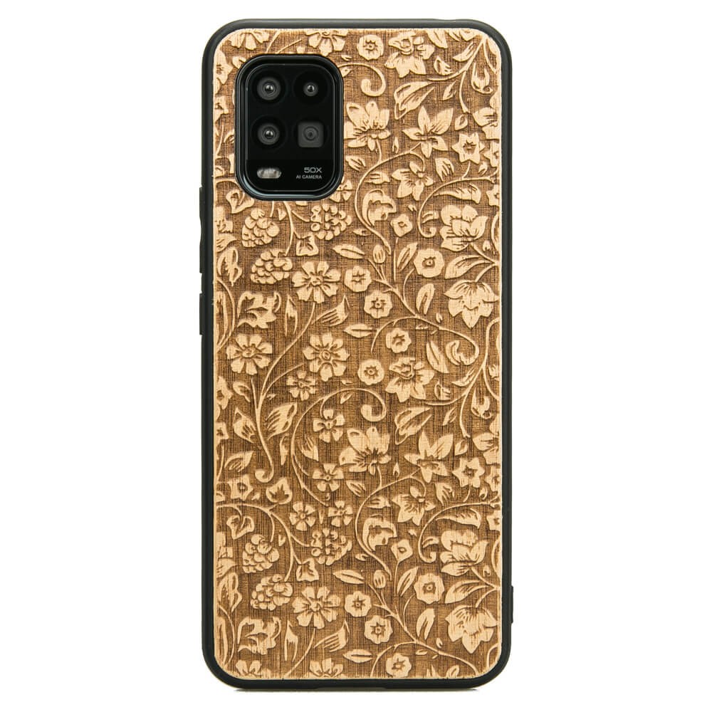 Drewniane Etui Xiaomi Mi 10 Lite KWIATY POLNE ANIEGRE (1)