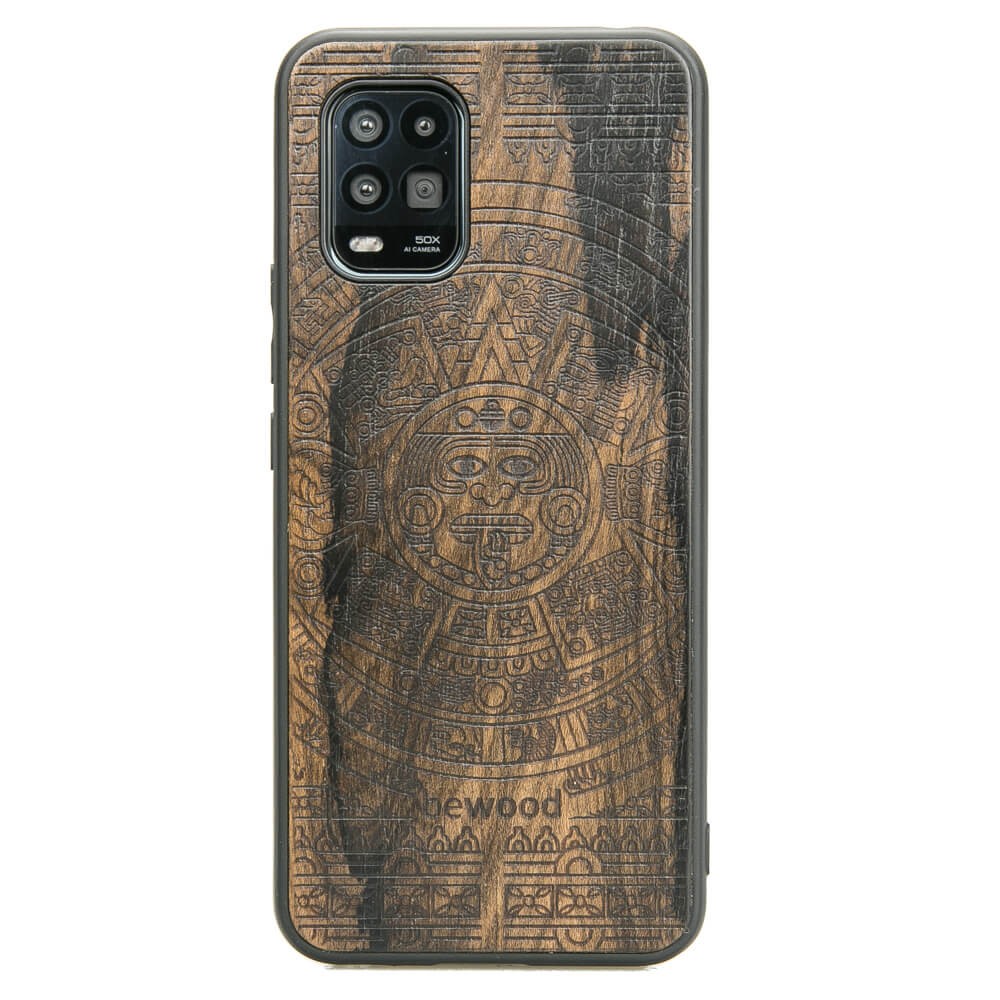 Drewniane Etui Xiaomi Mi 10 Lite KALENDARZ AZTECKI ZIRICOTE (1)