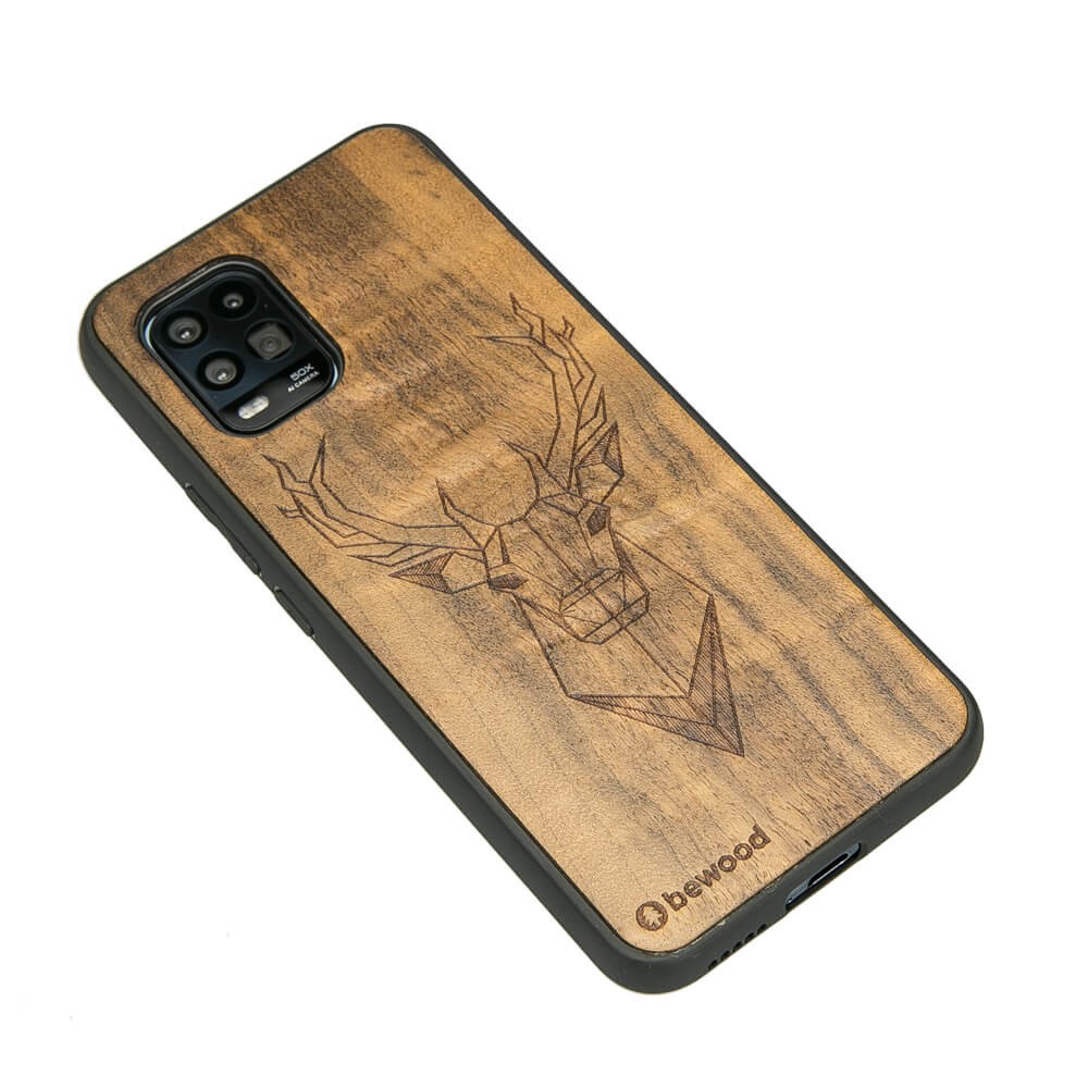 Drewniane Etui Xiaomi Mi 10 Lite JELEŃ IMBUIA (2)