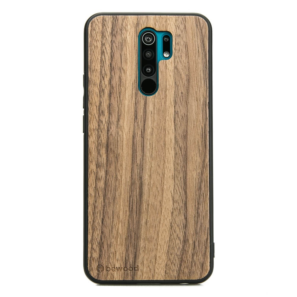 Drewniane Etui Xiaomi Redmi 9 ORZECH AMERYKAŃSKI (1)