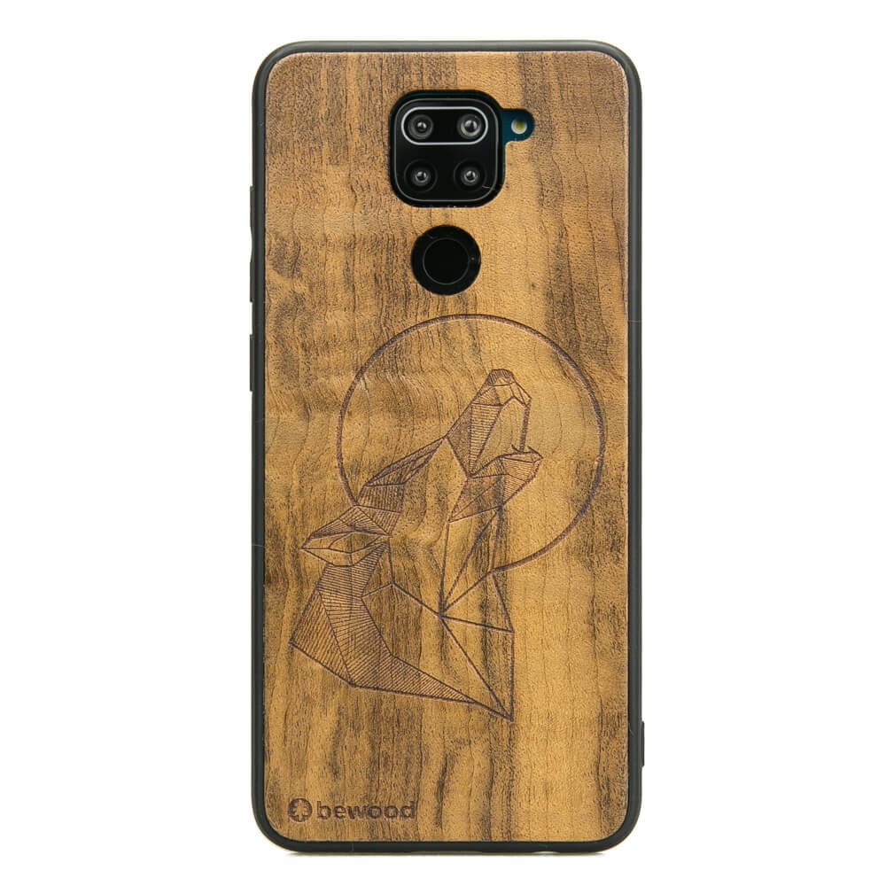 Drewniane Etui Xiaomi Redmi Note 9 WILK IMBUIA (1)