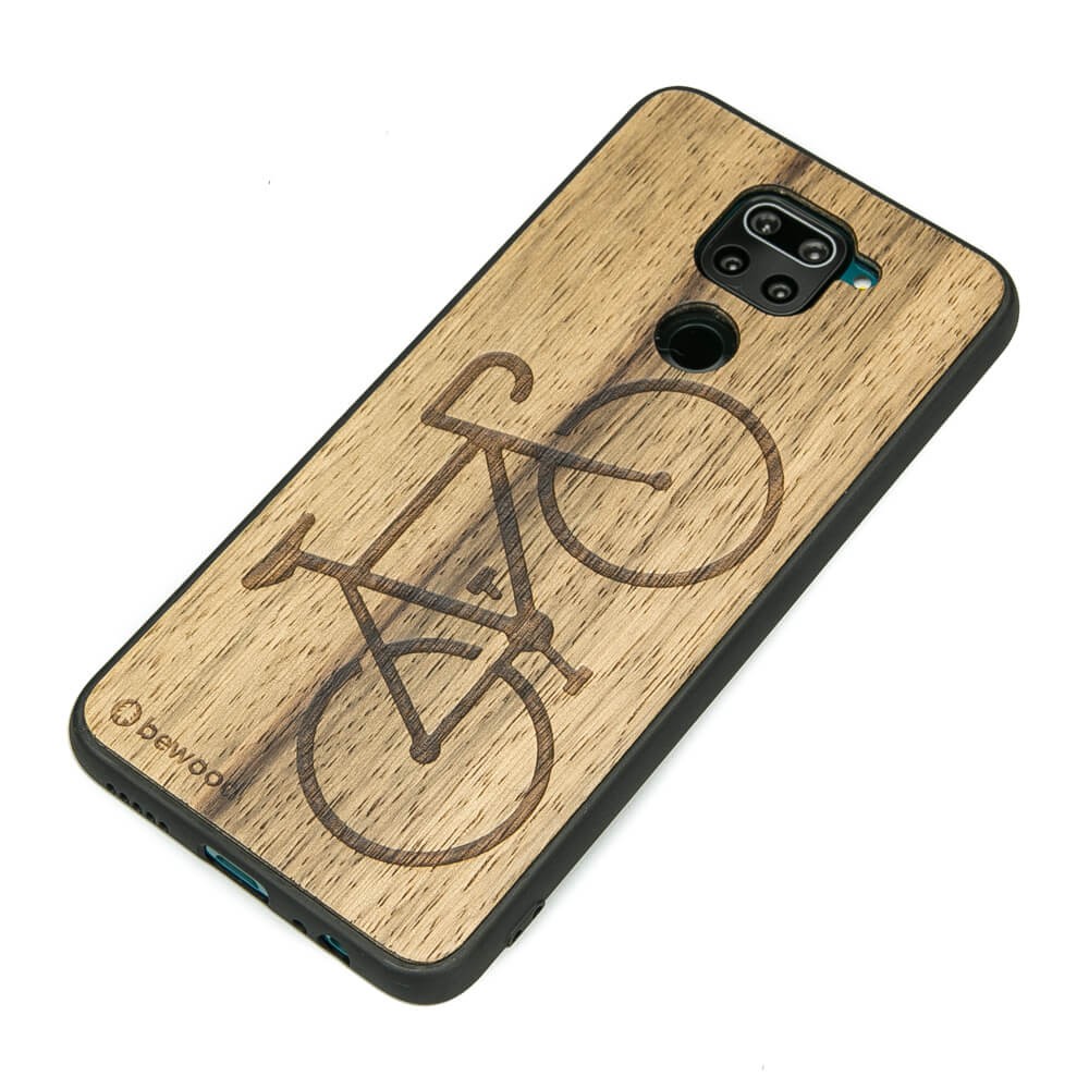 Xiaomi Redmi Note 9 Bike Frake Wood Case (2)