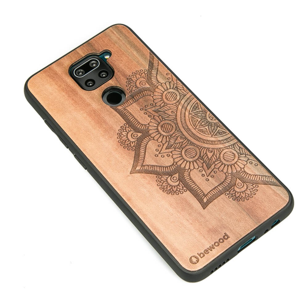 Drewniane Etui Xiaomi Redmi Note 9 MANDALA JABŁOŃ (2)