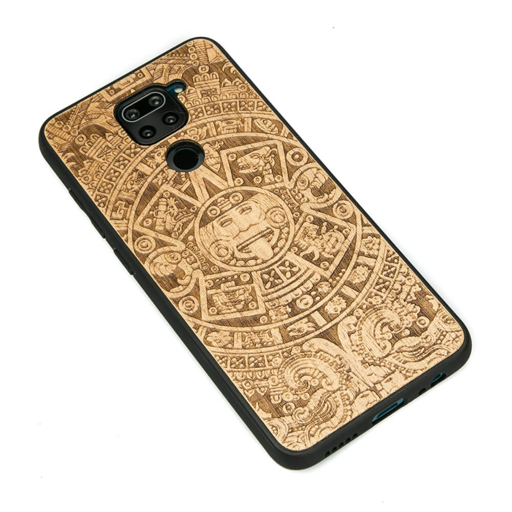 Drewniane Etui Xiaomi Redmi Note 9 KALENDARZ AZTECKI ANIEGRE (2)