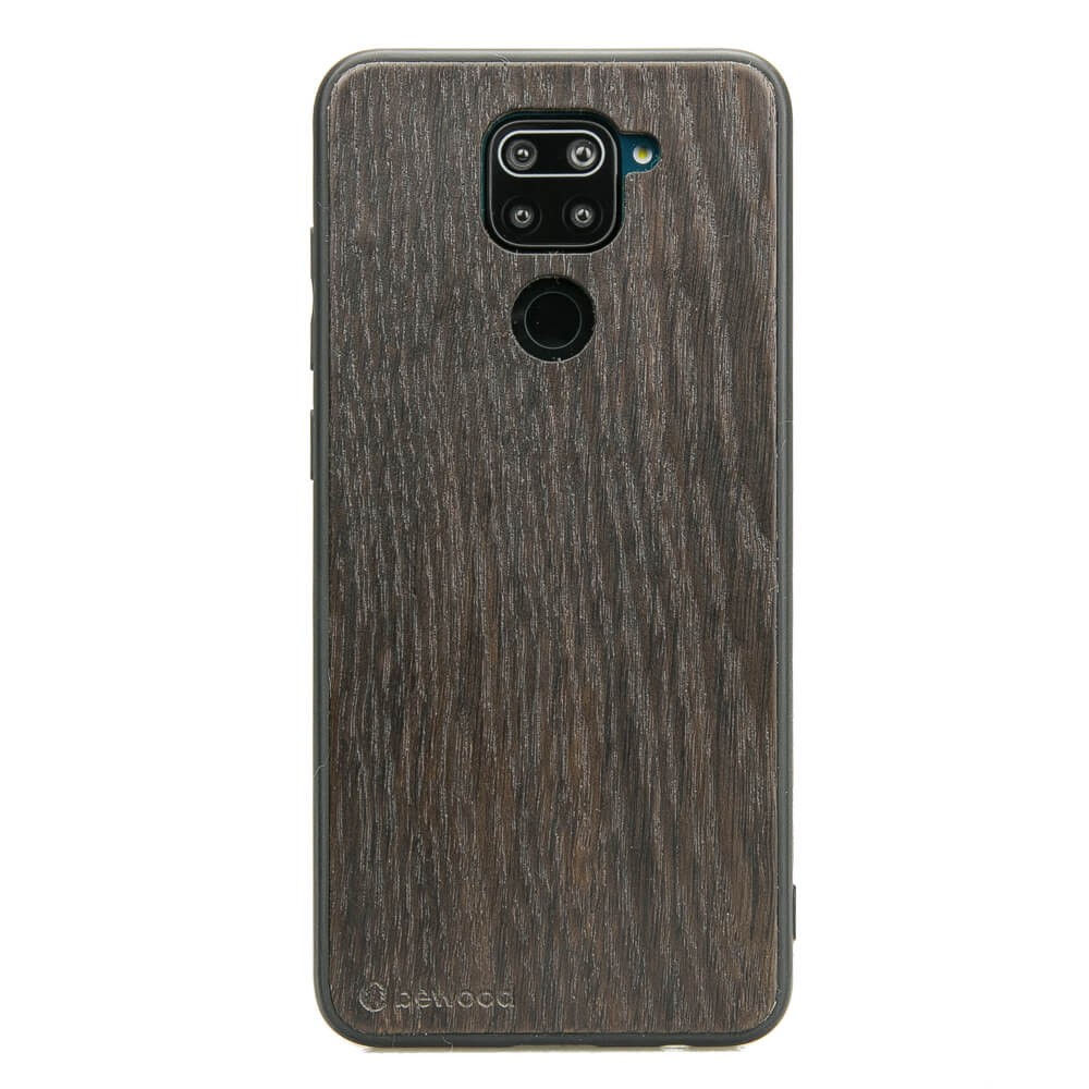 Drewniane Etui Xiaomi Redmi Note 9 DĄB WĘDZONY (1)