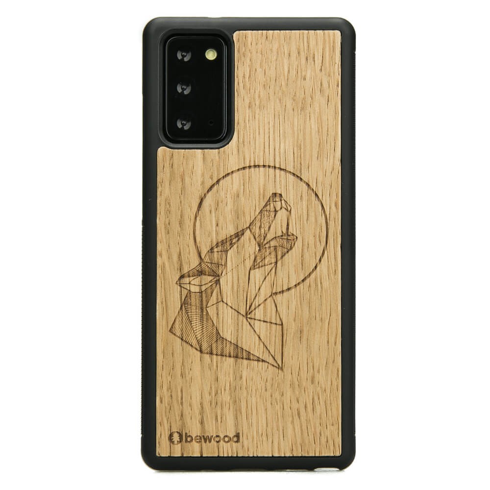 Drewniane Etui na Samsung Galaxy Note 20 WILK DĄB (1)