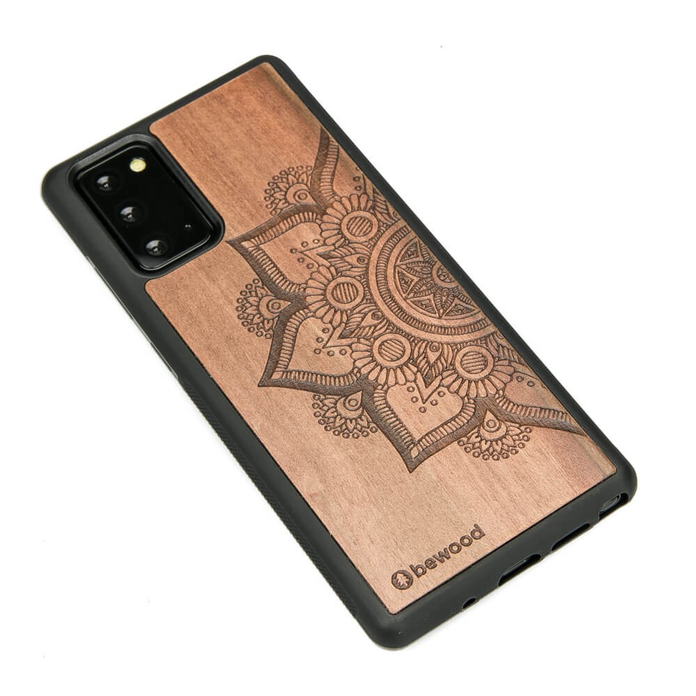 Drewniane Etui na Samsung Galaxy Note 20 MANDALA JABŁOŃ (2)