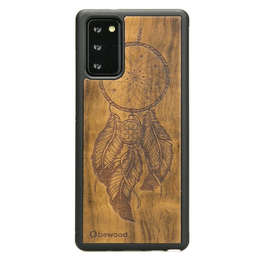 Drewniane Etui na Samsung Galaxy Note 20 ŁAPACZ SNÓW IMBUIA (1)