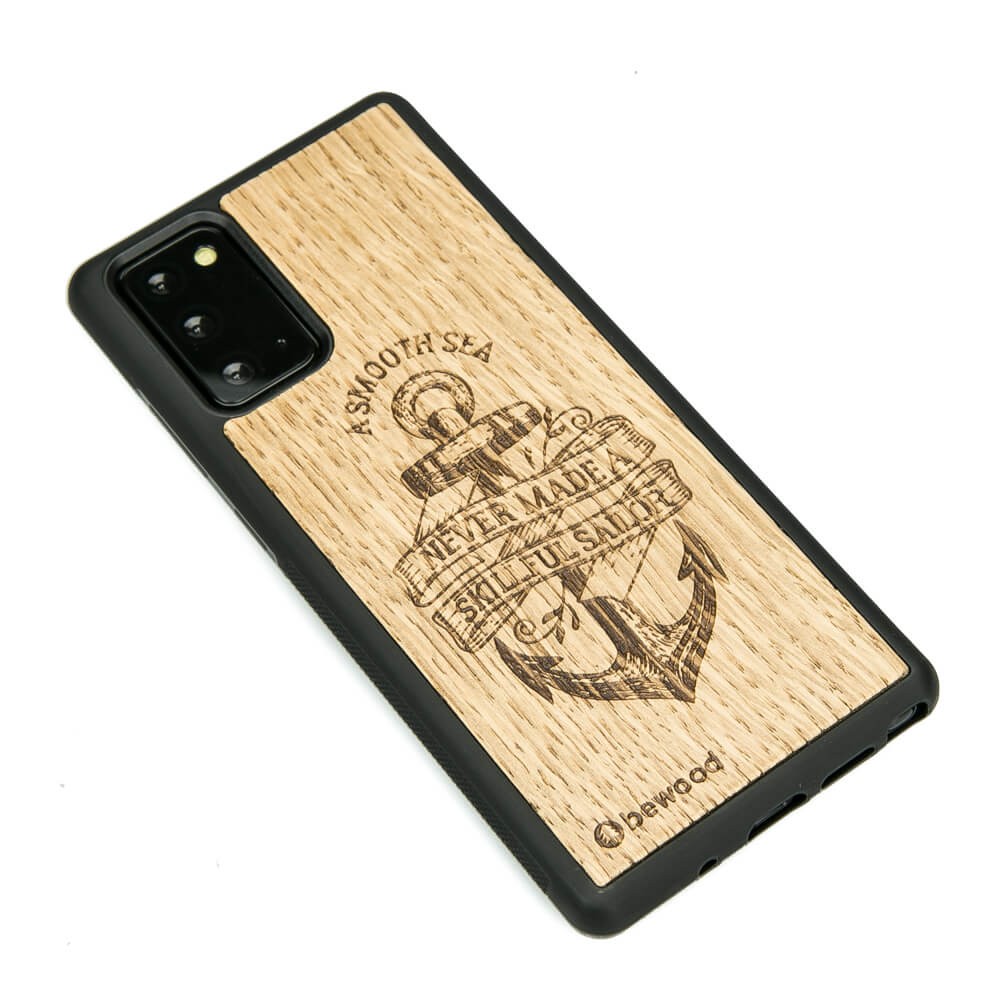 Drewniane Etui na Samsung Galaxy Note 20 KOTWICA DĄB (2)