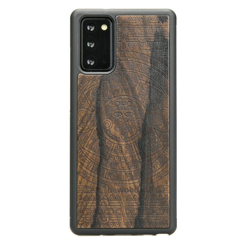 Drewniane Etui na Samsung Galaxy Note 20 KALENDARZ AZTECKI ZIRICOTE (1)