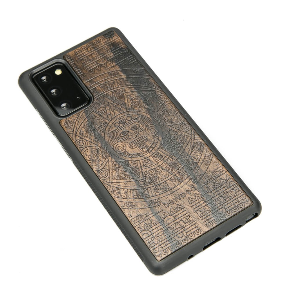 Drewniane Etui na Samsung Galaxy Note 20 KALENDARZ AZTECKI ZIRICOTE (2)