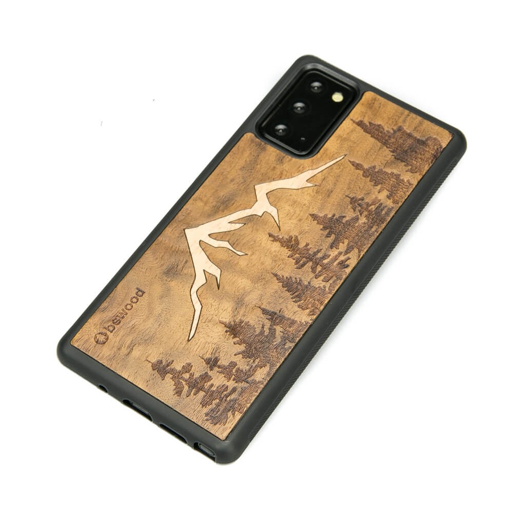 Drewniane Etui na Samsung Galaxy Note 20 GÓRY IMBUIA (2)