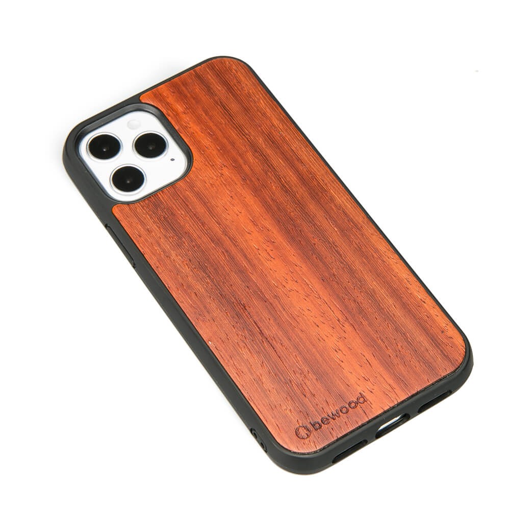 Drewniane Etui na iPhone 12 / 12 Pro PADOUK (2)