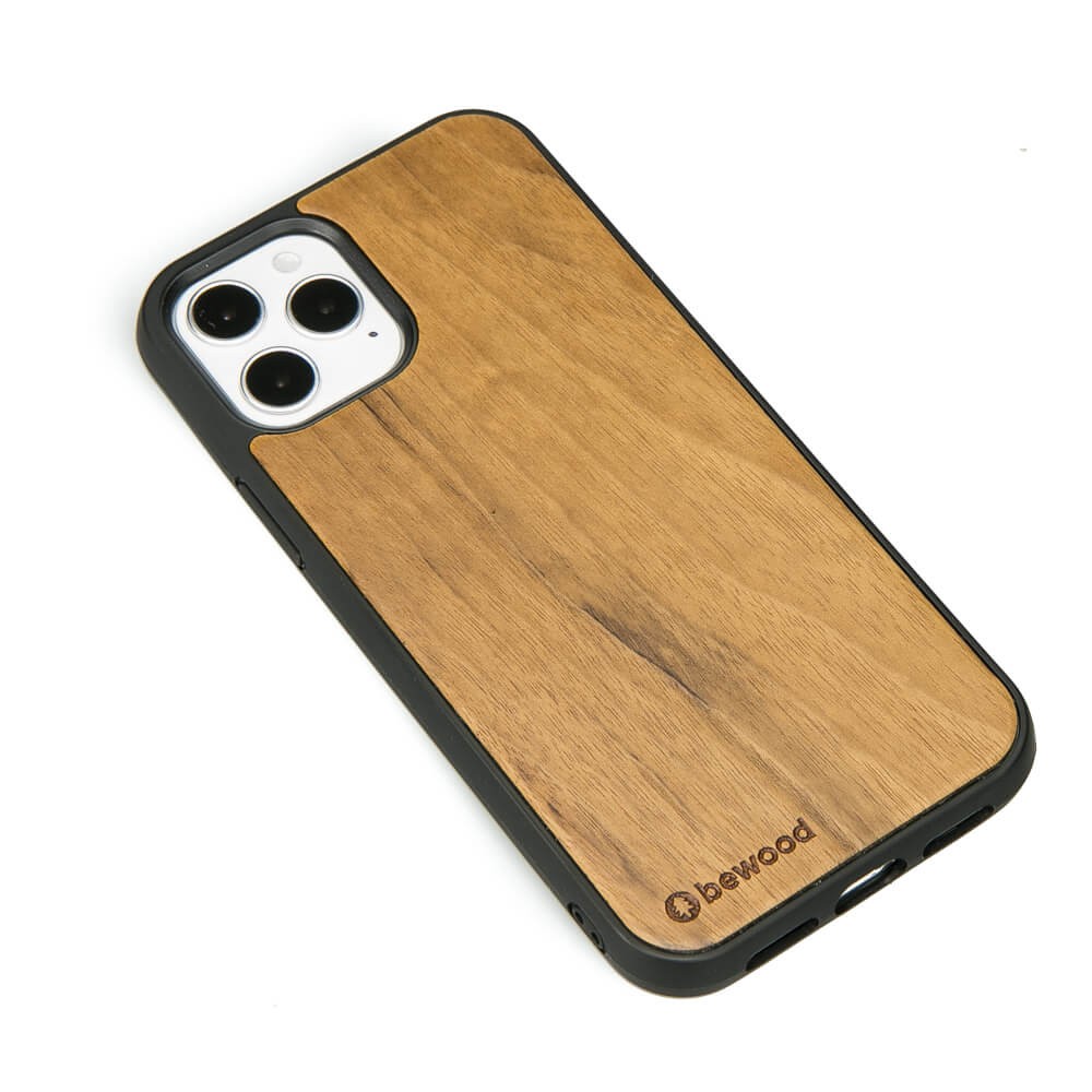 Drewniane Etui na iPhone 12 / 12 Pro IMBUIA (2)