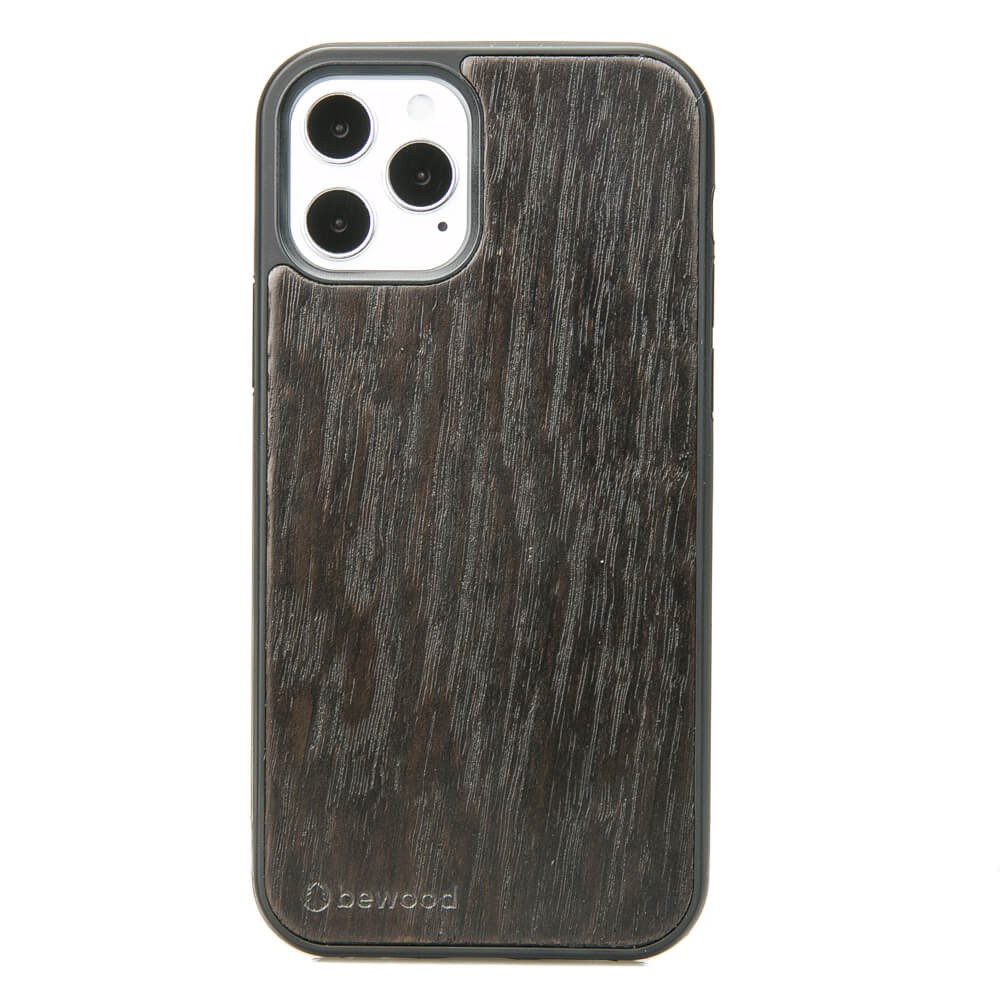 Apple iPhone 12 / 12 Pro Smoked Oak Wood Case (1)