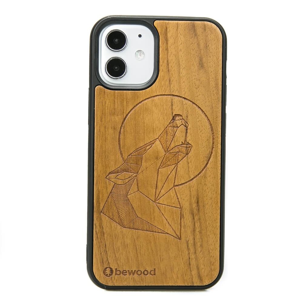 Drewniane Etui na iPhone 12 Mini WILK IMBUIA (1)