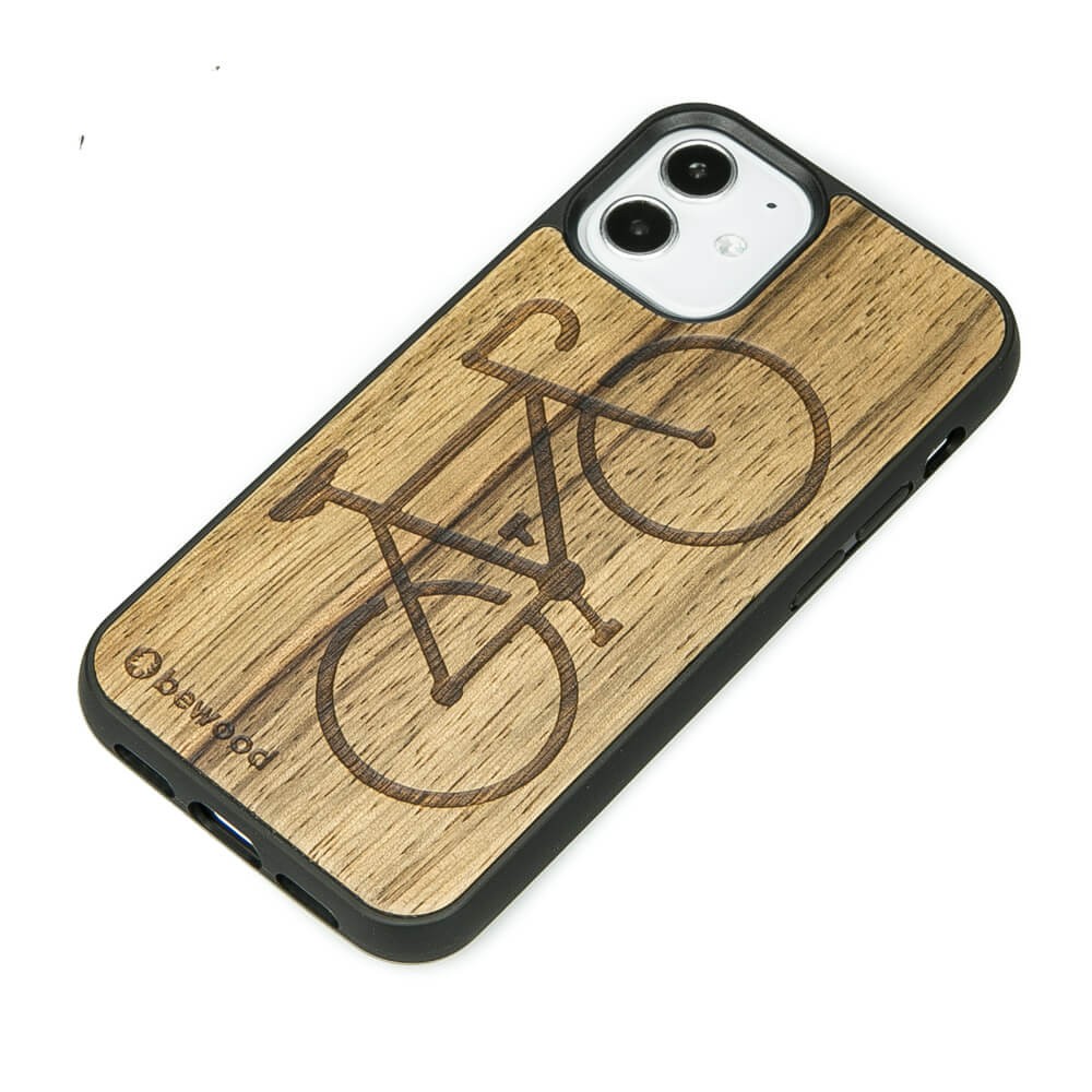 Apple iPhone 12 Mini Bike Frake Wood Case (2)
