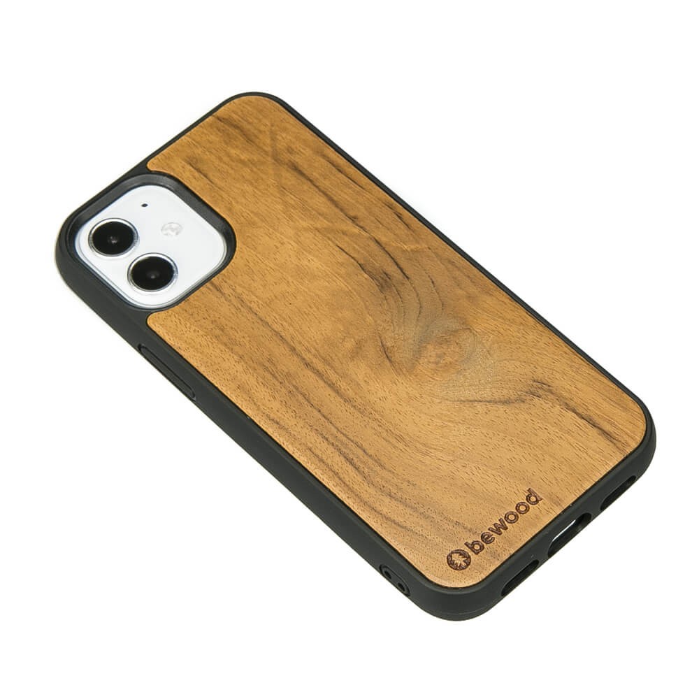 Drewniane Etui na iPhone 12 Mini IMBUIA (2)