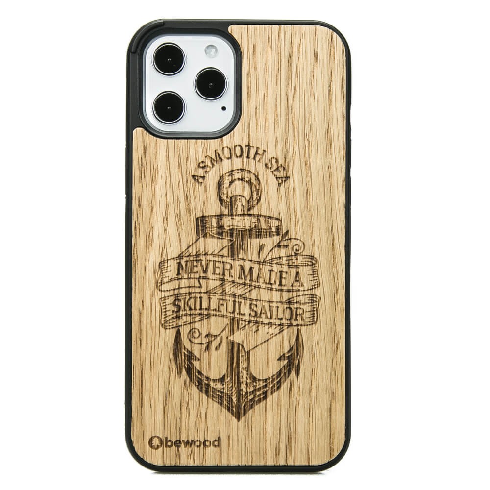 Drewniane Etui na iPhone 12 Pro Max KOTWICA DĄB (1)