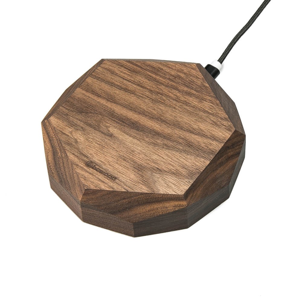 Ładowarka indukcyjna Bewood Geometryczna QI 15W Orzech (9)