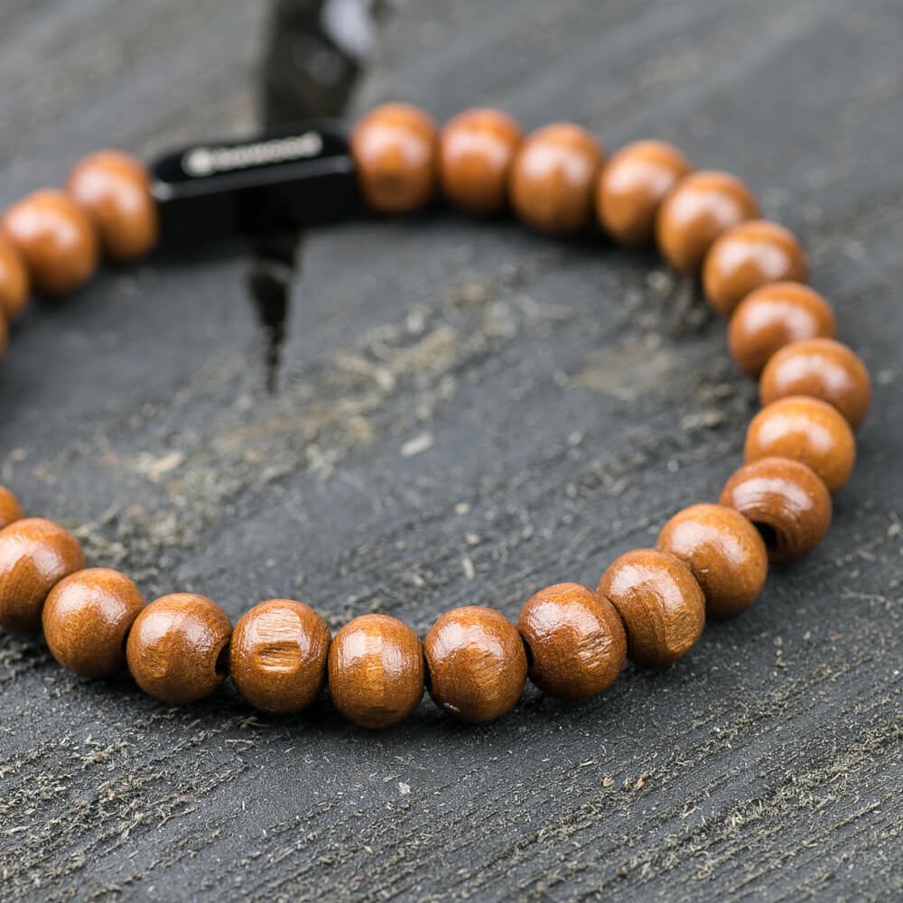 Bransoletka z koralików - Bewood Beads - Brown (6)